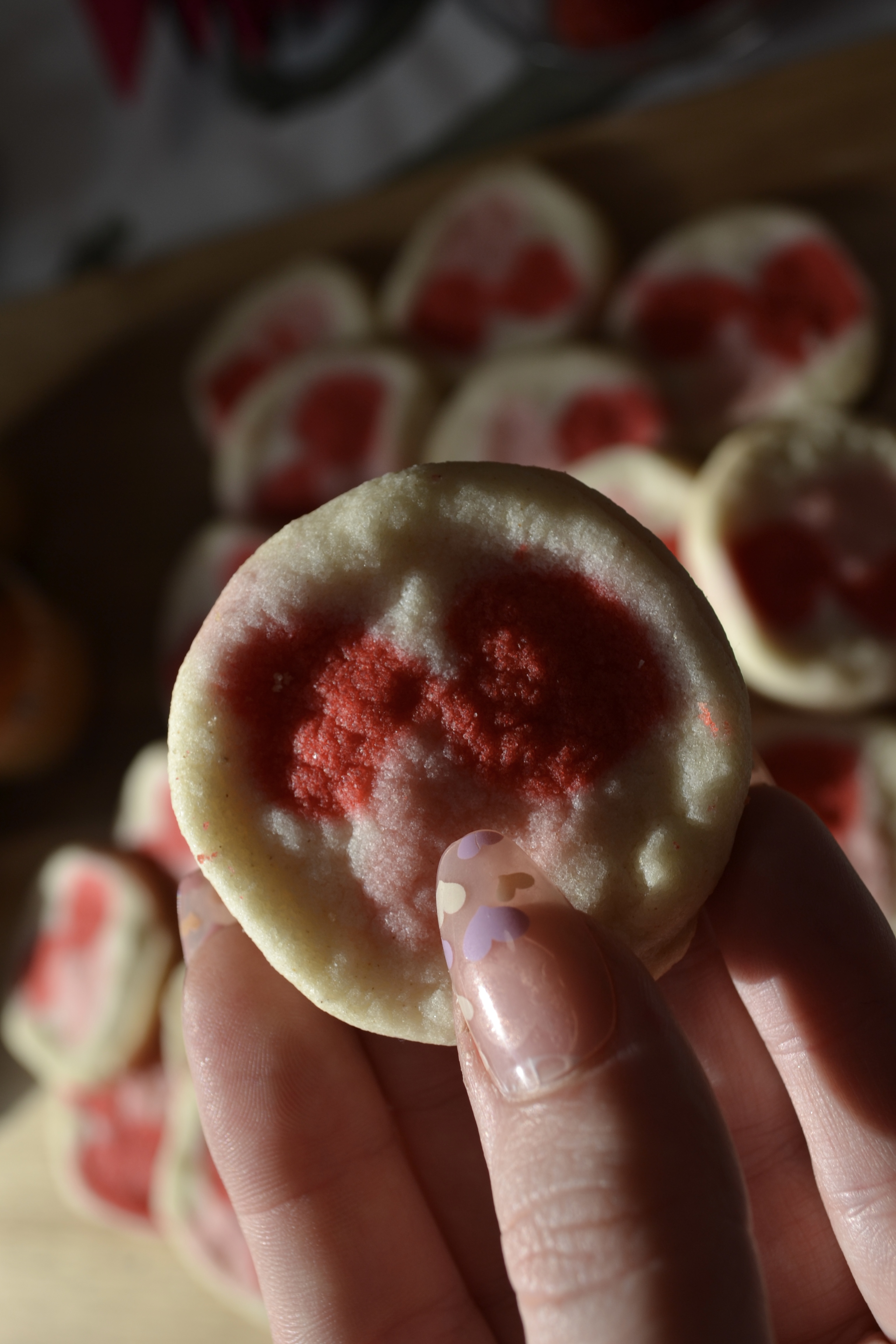 heart sugar cookies